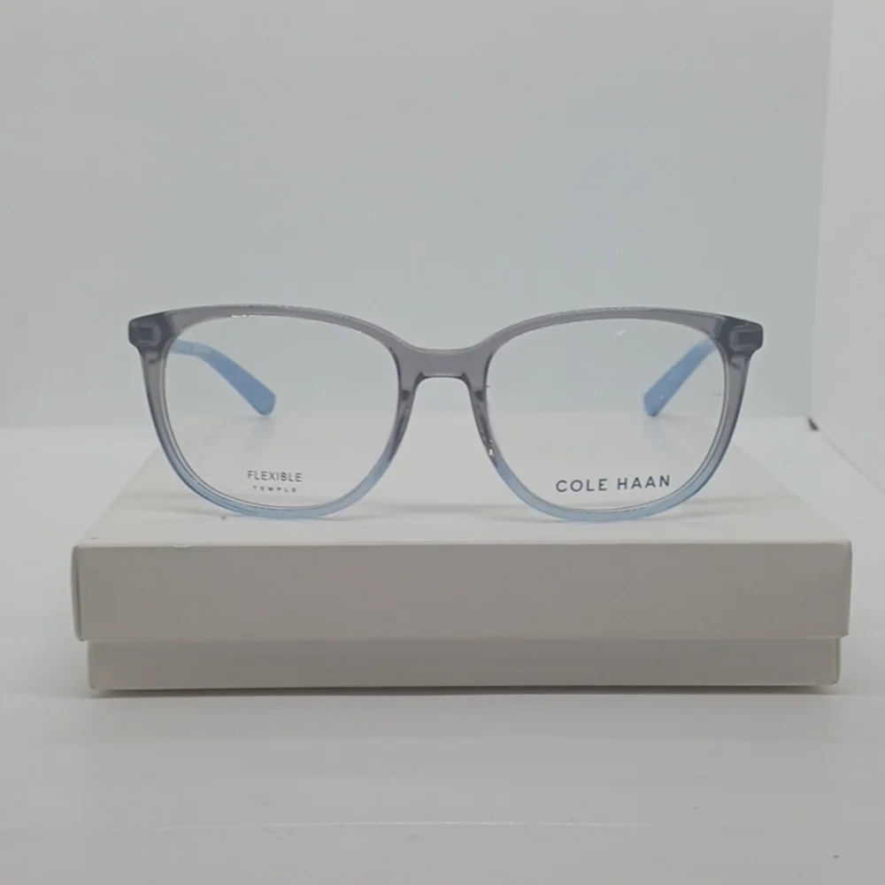 NWOT COLE HAAN EYEGLASS FRAMES CH5044 BLUE FADE